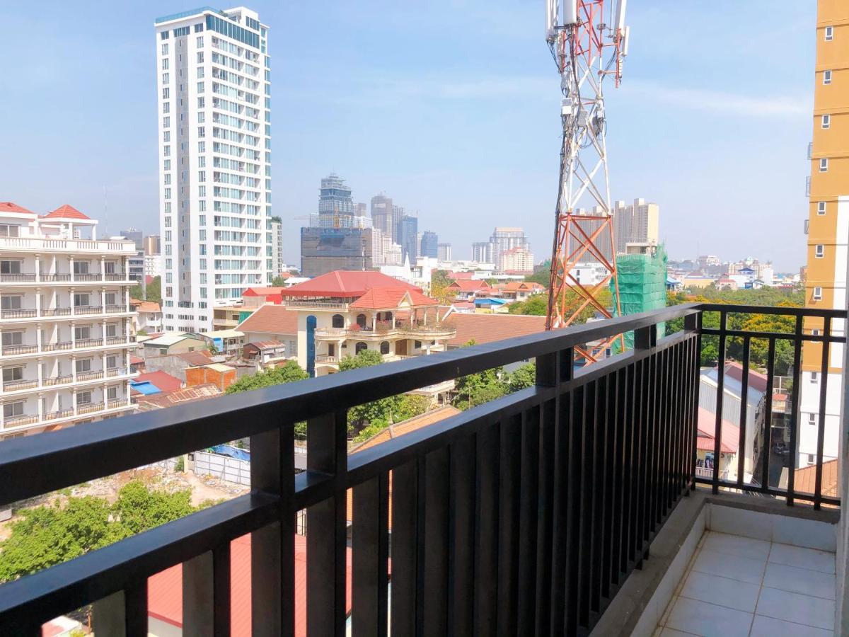 Enhet i Chamkar Mon på 60 kvm, med 2 soverom, 2 bad Phnom Penh Eksteriør bilde
