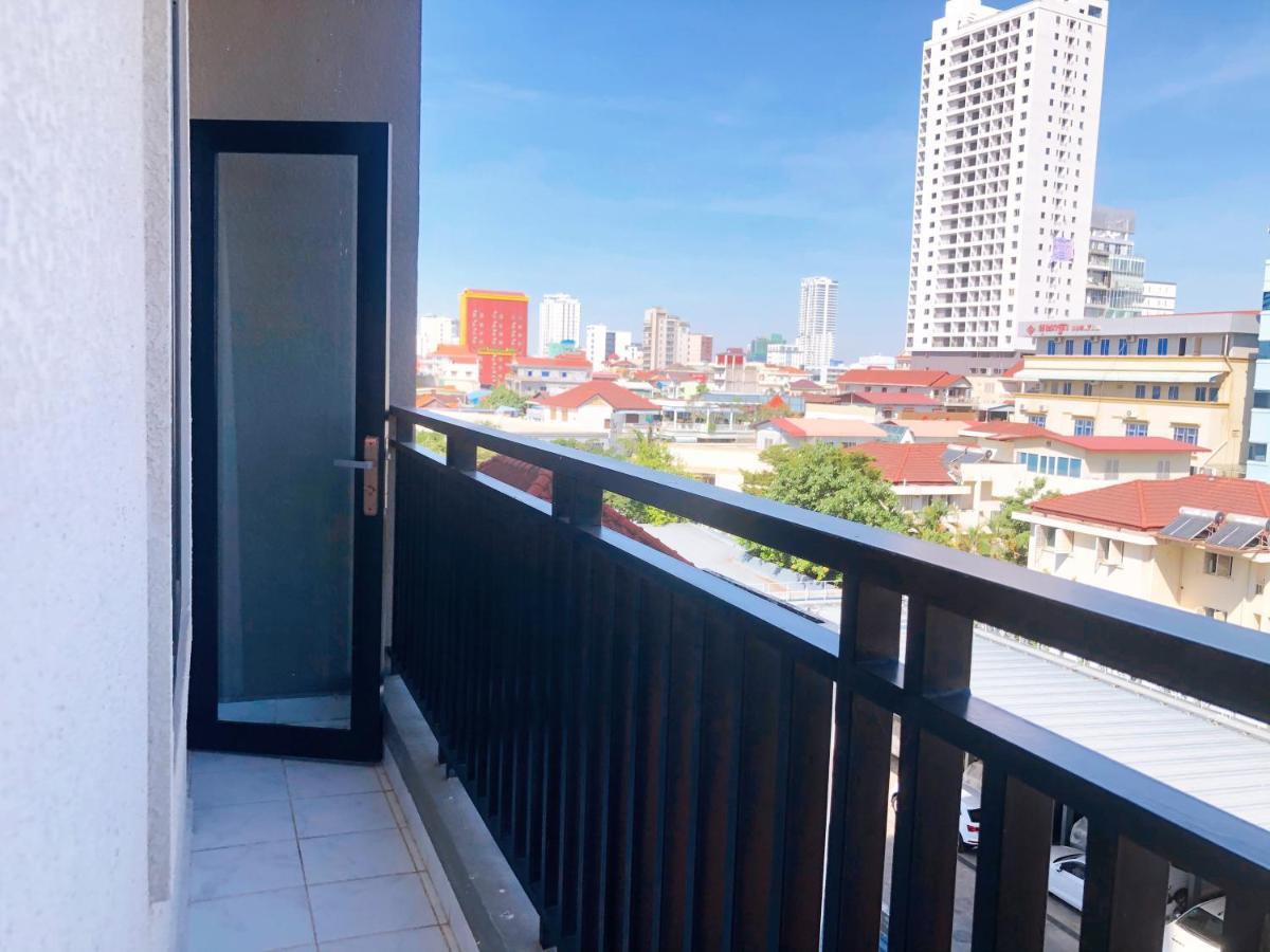 Enhet i Chamkar Mon på 60 kvm, med 2 soverom, 2 bad Phnom Penh Eksteriør bilde